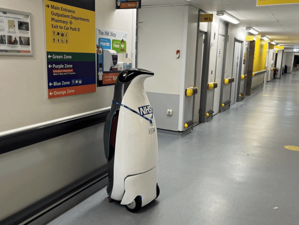 Milton Keynes University Hospital Is Excited To Be Collaborating With Academy Of Robotics, A Small British Artificial Intelligence Company, To Develop And Test A Delivery Robot, Or "helper Bot," To Help Speed Up Hospital Processes And Relieve Staff Pressure