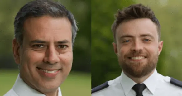 Three Metropolitan Police officers, who courageously acted as human shields to save an injured teenage girl at an illegal rave, have been nominated for a National Police Bravery Award