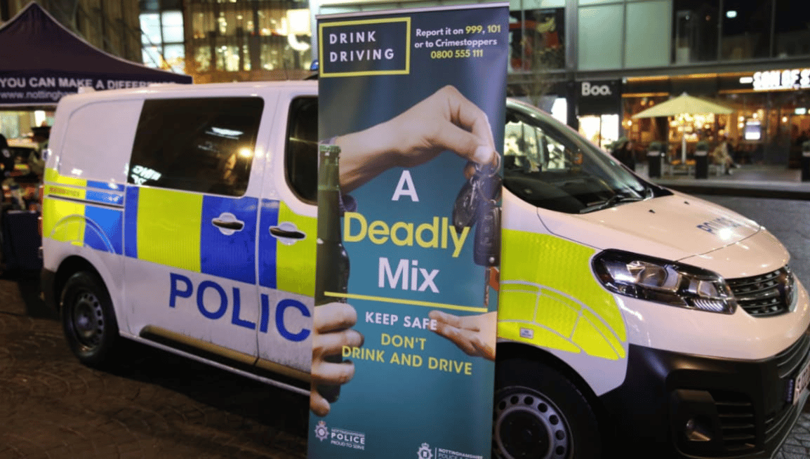 As People Prepare To Raise A Glass To Celebrate 2023 Nottinghamshire Police Wants To Make Sure Drivers Don’t Start The New Year The Wrong Way