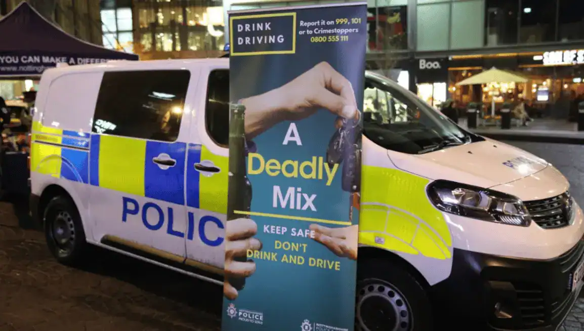 Nine Drunk Drivers Busted on Christmas Day in Nottinghamshire – Police Warn One Over Limit is One Too Many