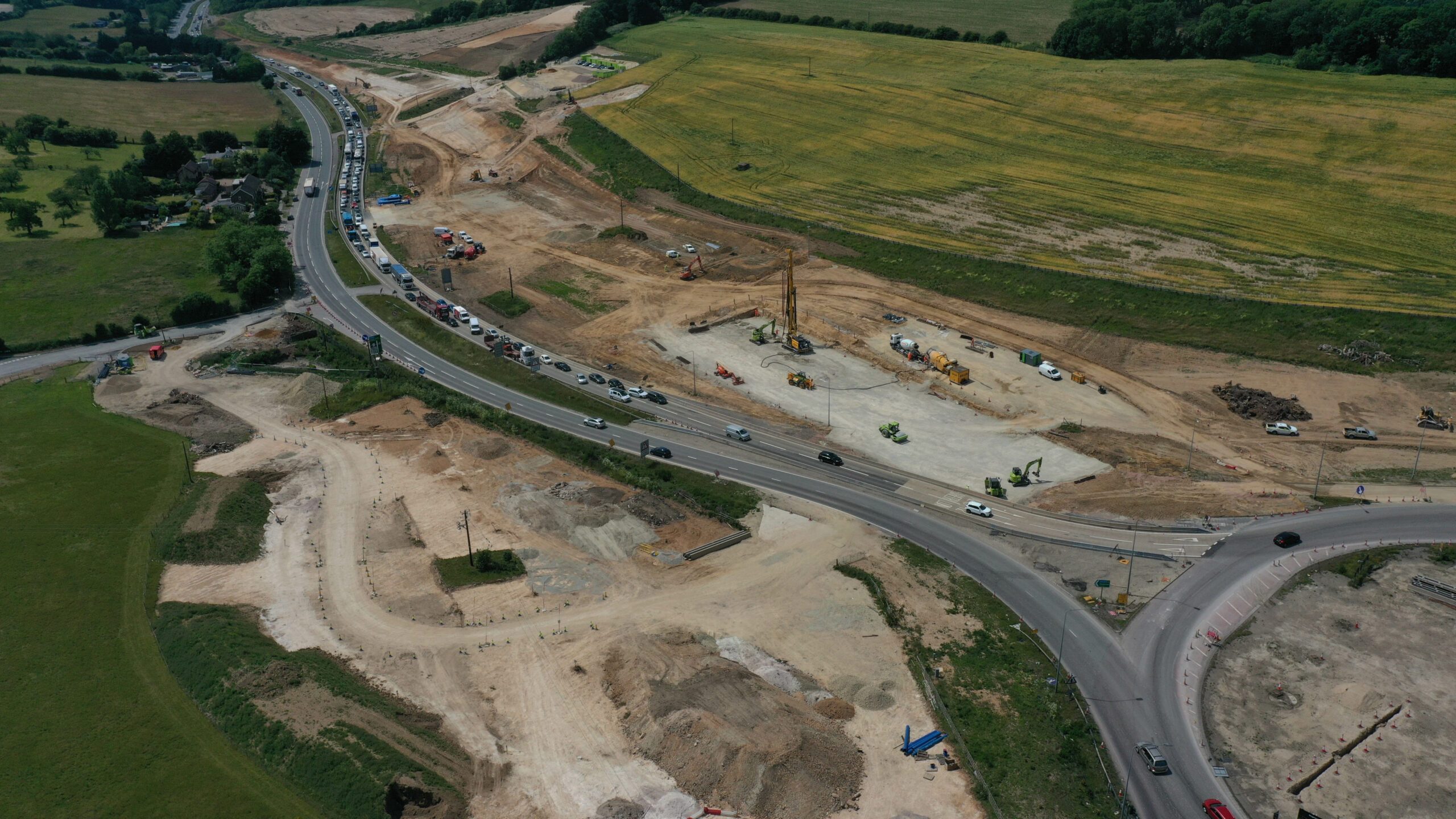 Improvements Underway for M2 Junction 5