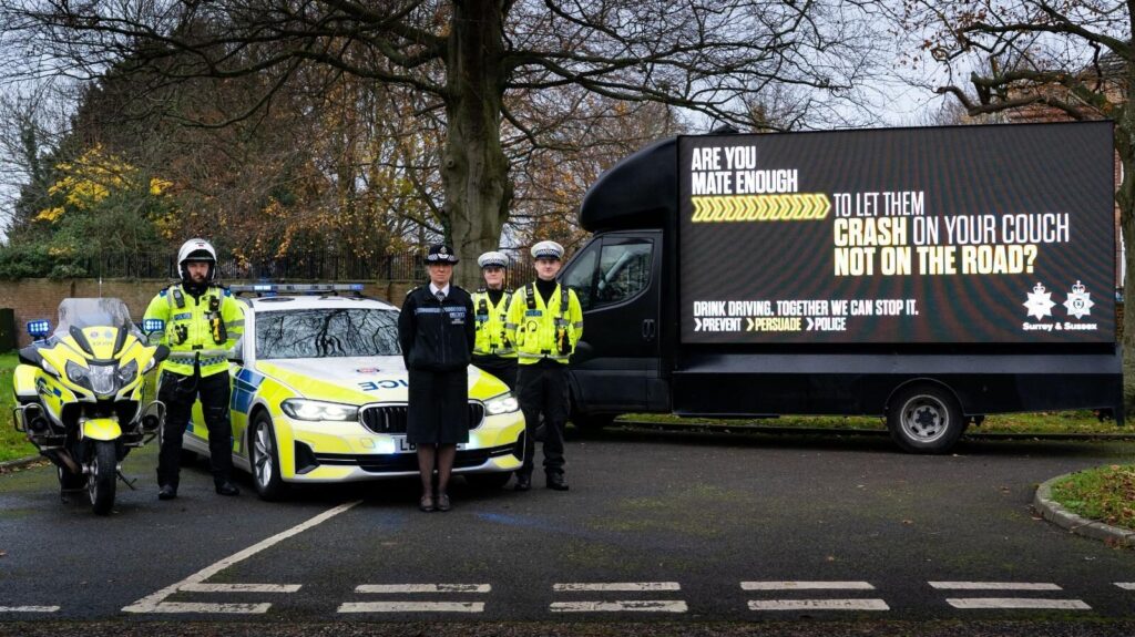 Police call on public to ‘prevent, persuade and report’ drink drivers this Christmas – (ID 536052)