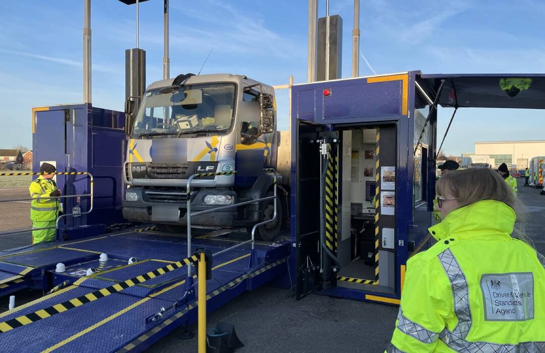 New Equipment Deployed To Check Lorry Safety In Sussex