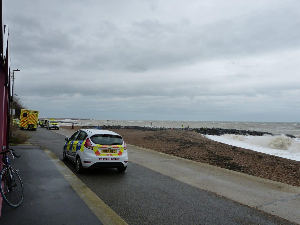 Emergency Services Called After Man Gets In Trouble On Top Of Cliff Face
