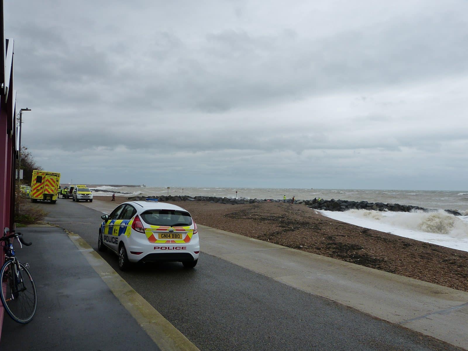 Emergency Services Called After Man Gets In Trouble On Top Of Cliff Face