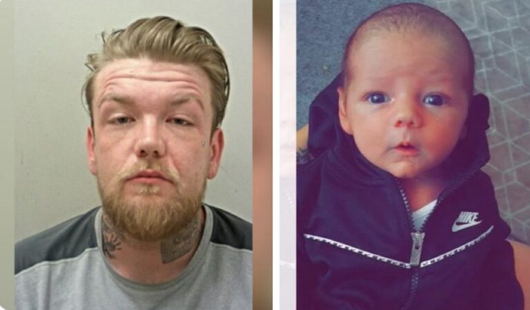 A Man Was Sentenced To Life In Prison Today (wednesday, January 25) For The Murder Of His Baby Son In Burnley