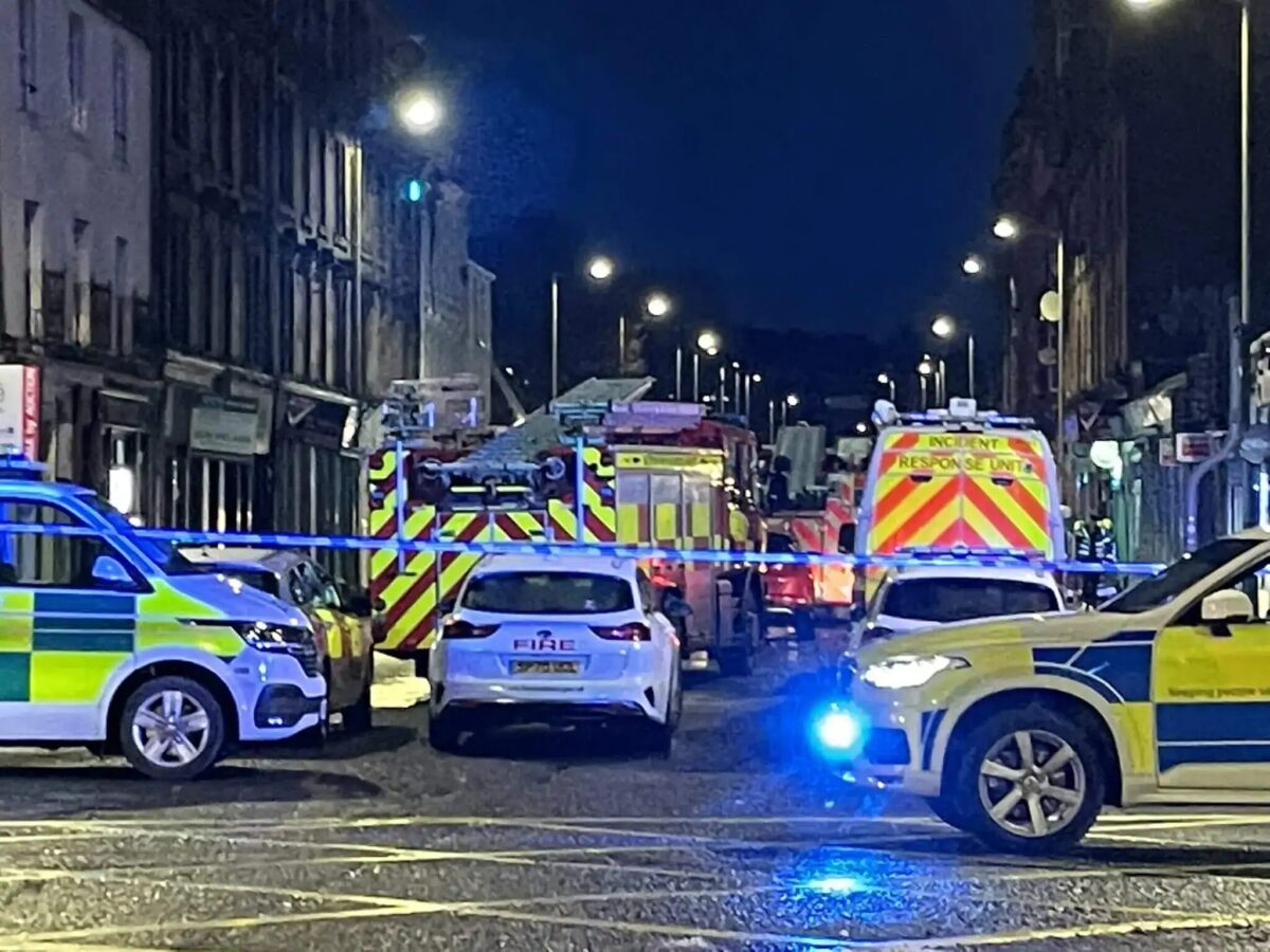Major incident declared in Perth after blaze ripped through hotel