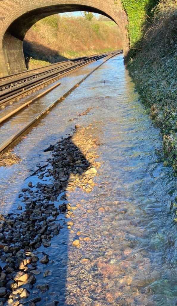 Brighton Main Line Reopened After Earlier Flooding