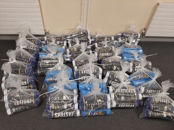 Man Arrested After 130 Nitrous Oxide Canisters Found At His Address