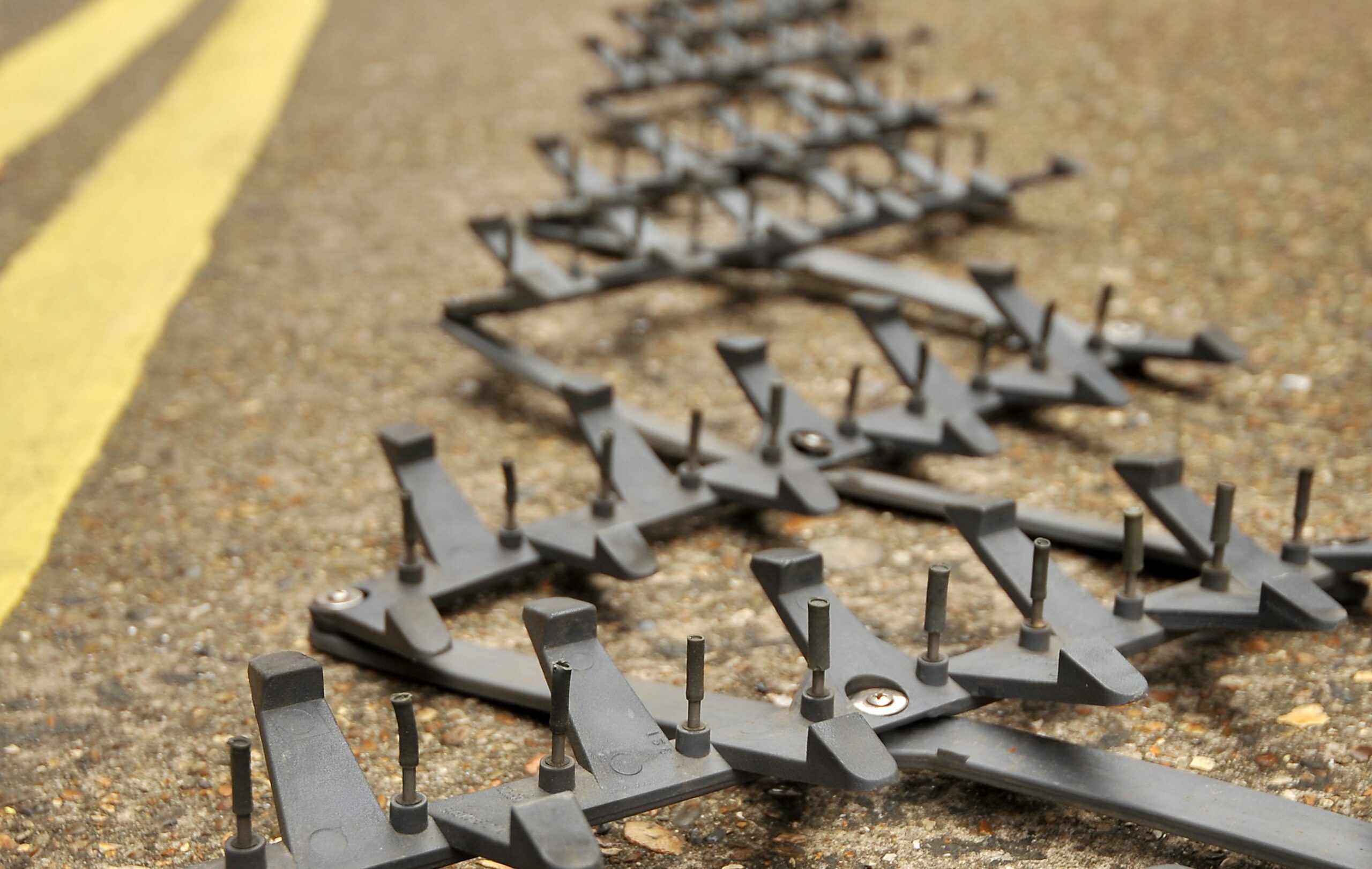 During A Pursuit In Medway, A Stinger Device Was Used To Stop And Arrest A Disqualified Driver Who Attempted To Ram A Police Car