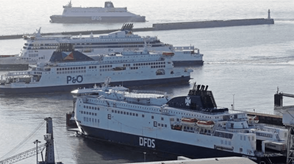Ferries From Dover To France Are Expected To Be Severely Disrupted Due To Strike Action