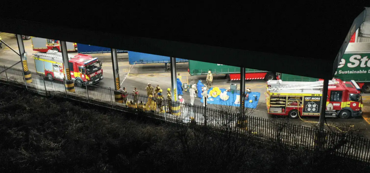 Hydrochloric Acid Leak Sparks Sidcup Coca-Cola Factory Evacuation and Road Closures