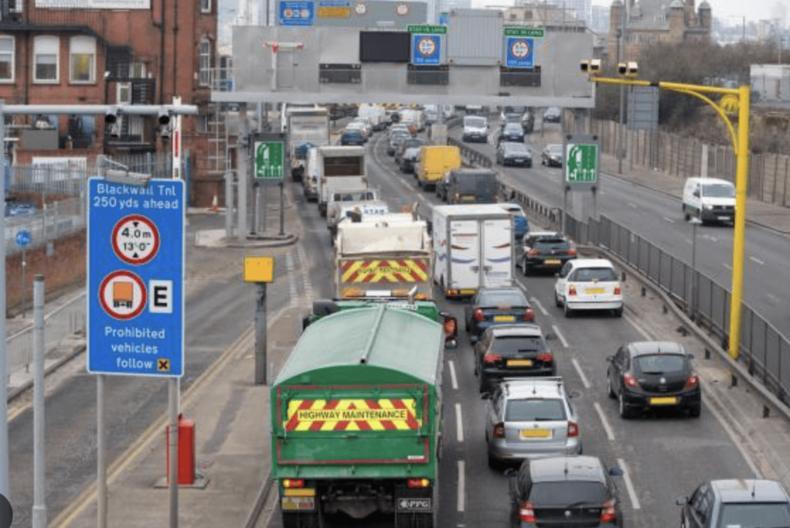 Expect Delays Around The Blackwall Tunnel, After A "police Incident" On The Approach