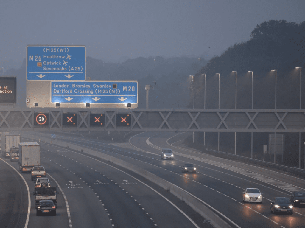 Forecasters Have Issued A Level Three Cold Alert For England, Warning That Freezing Fog Will Increase The Risk Of Accidents And Travel Delays
