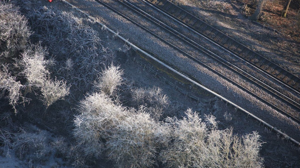 Engineers Begin Repairs To Lingfield Landslip, Which Closed The Railway Between Hurst Green And East Grinstead