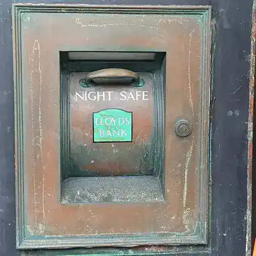 Have you seen this brass antique night safe?