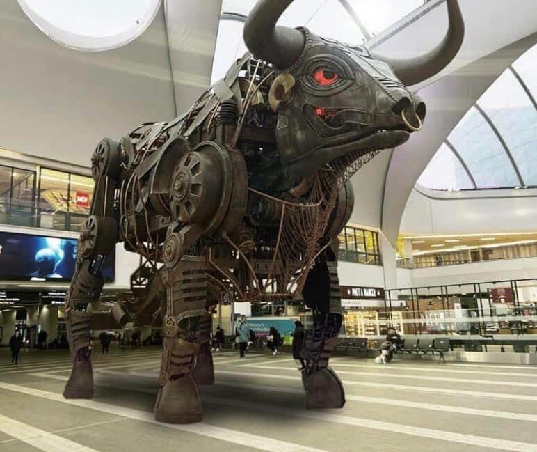 The Commonwealth Bull Has Found A Permanent Home