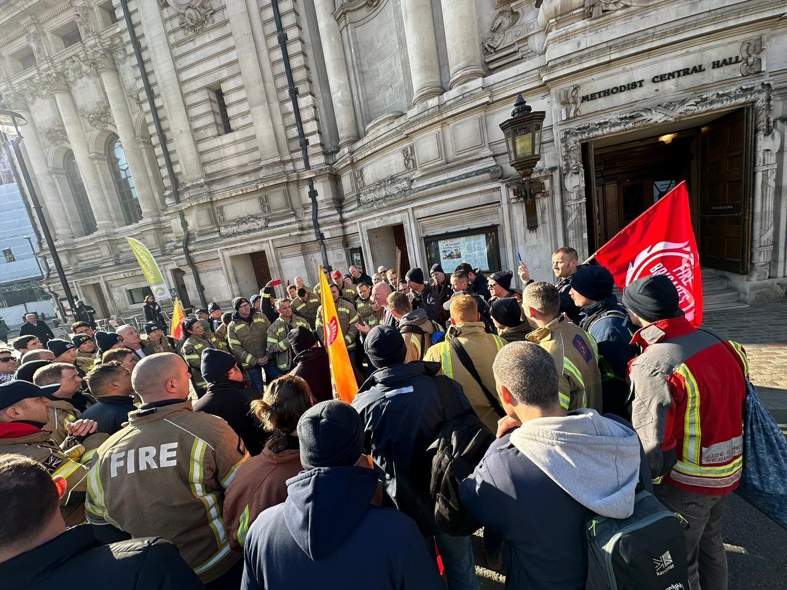 Firefighters’ Strike Postponed After New Pay Offer Put Forward