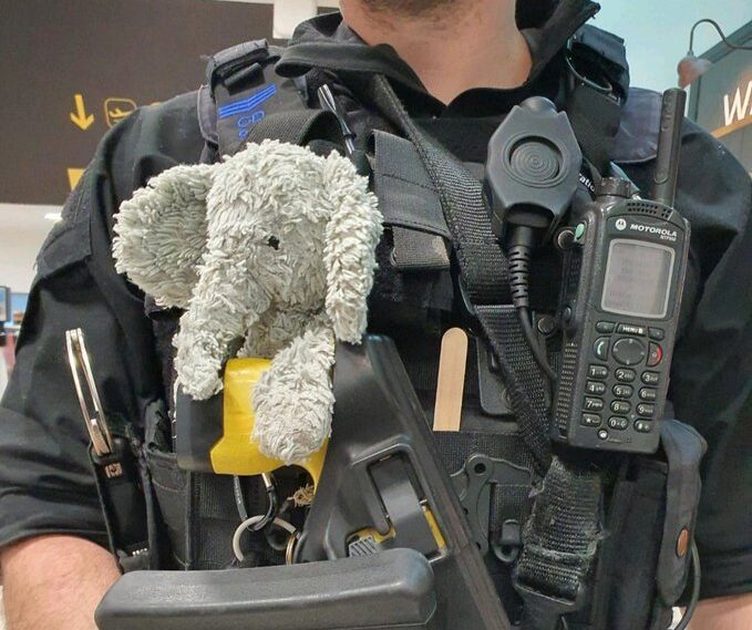 Police At Gatwick Looking To Reunite Missing Elephant With Owner