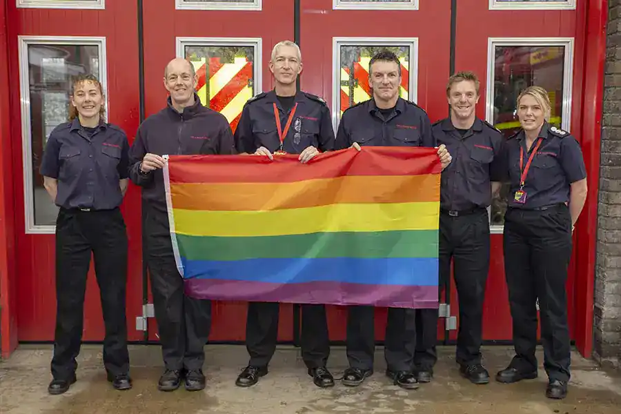 Kent Fire and Rescue Named UK’s Second Best Emergency Service for LGBTQ+ Inclusion with Back-to-Back Stonewall Gold Awards
