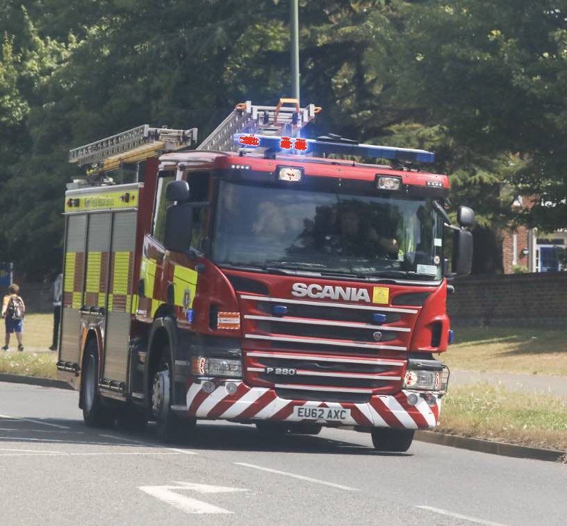 Kent Fire And Rescue Service Was Called To Herne Bay Pier To Help A Man Who Had Become Stuck In Mud Up To His Knees While Walking On The Beach At Low Tide