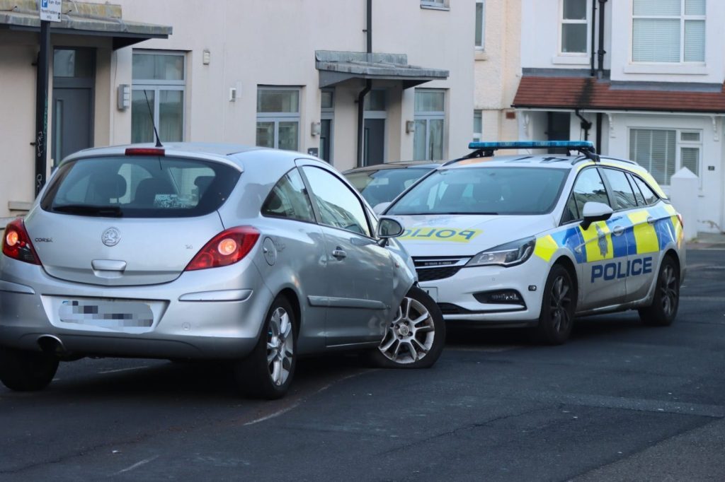 Brighton Cut-though Road Partially Blocked After Two Vehicle Rtc