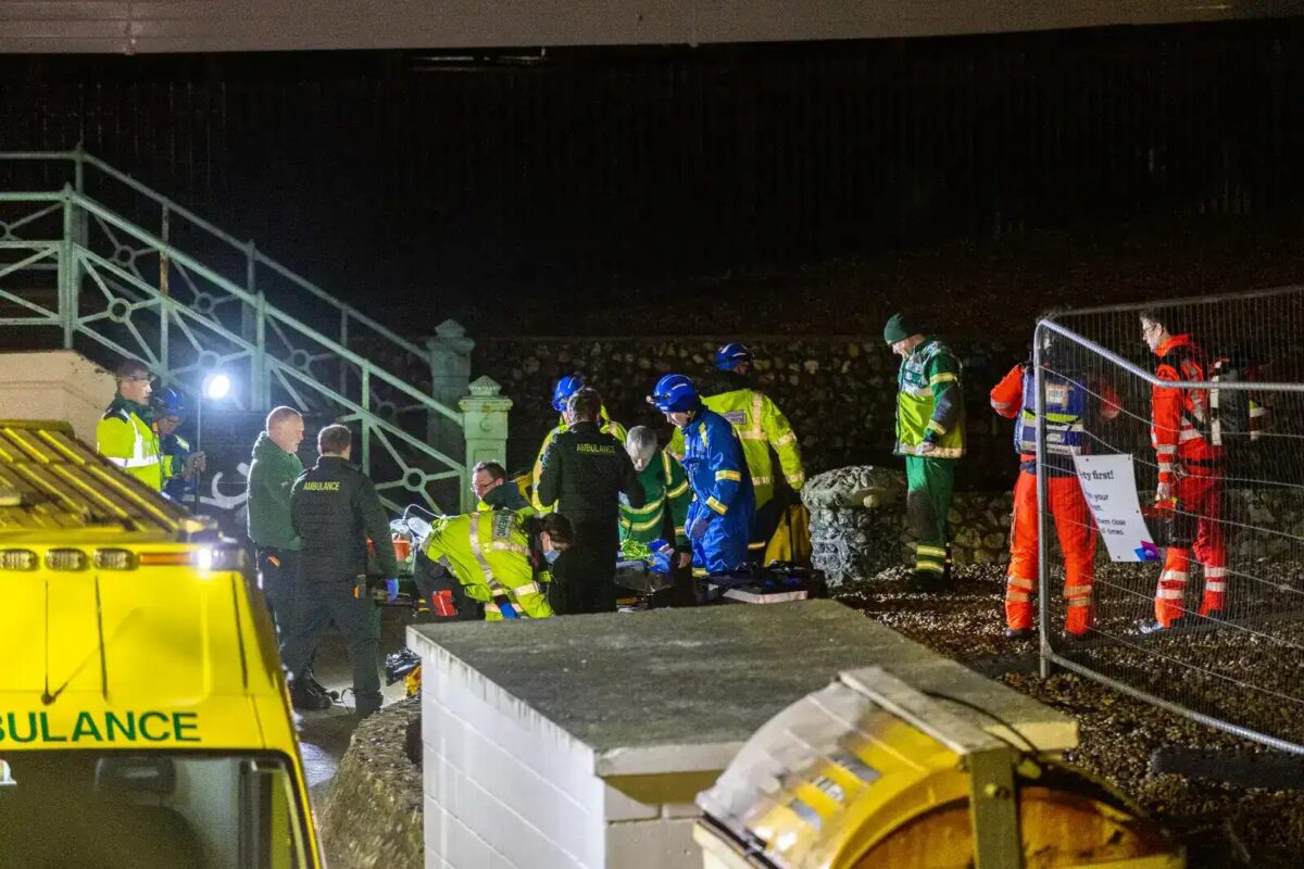 Man Seriously Injured After Dangerous Fall from Brighton Pier Groyne in Early Morning Rescue