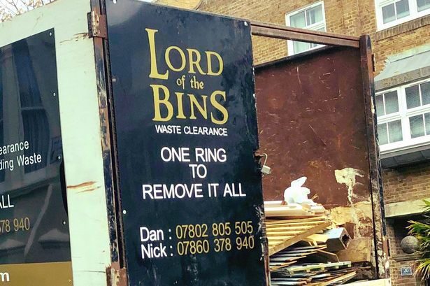 Waste Clearance Firm Named 'lord Of The Bins' Has Been Ordered To Change Its Name By Lord Of The Rings Lawyers