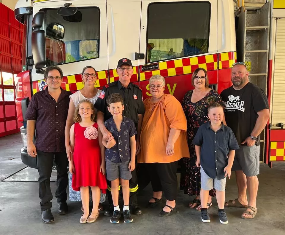 After 50 Years Of Service, Firefighter Robert Eckersley Has Hung Up His Helmet For The Last Time