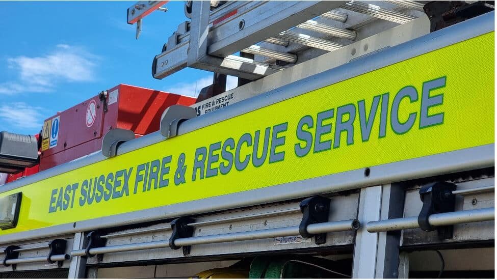 Fire Service Responds To Fire In Ringmer's Gote Lane, Six Appliances On Scene