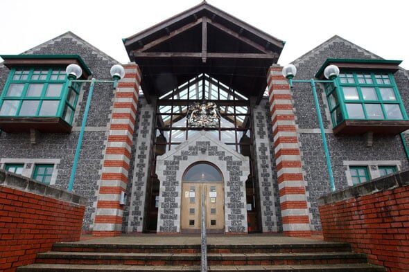 Four men have been charged with burglary after police attended an incident in Folkestone town centre.