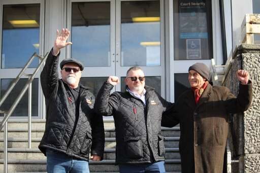 Video: Gmb Three' Found Not Guilty In Wilful Obstruction Of Highway Case