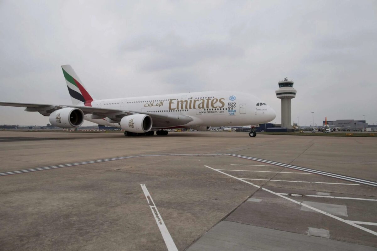 Fierce Winds Force Emirates A380 Emergency Diversion from Heathrow to Gatwick