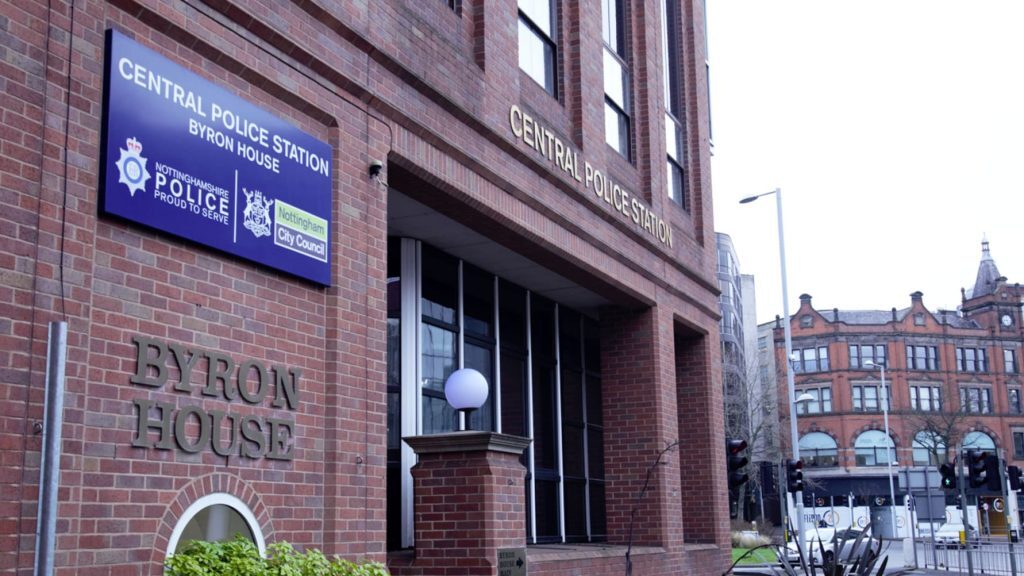 A Knife Has Been Seized After Police Spotted Two Men Acting Suspiciously In Nottingham