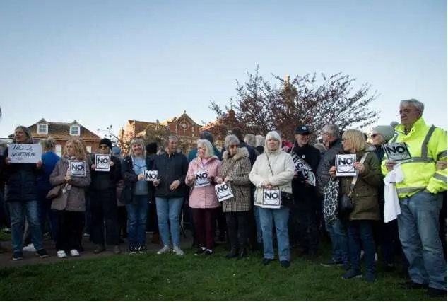Bexhill Asylum Centre Protest: Peaceful Rally Amid Fierce Debate Over Northeye Plans