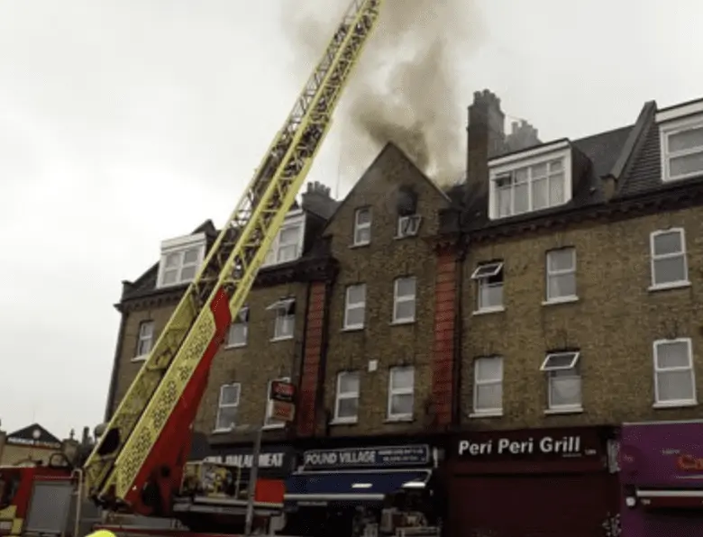 Blaze Hits Cricklewood Broadway: Four Rescued as Faulty Extractor Fan Sparks Massive Fire