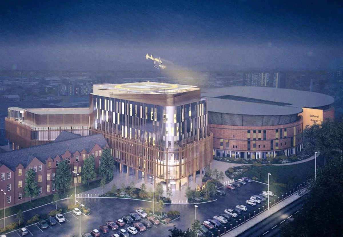 Three People Are In Hospital After A Single-vehicle Collision