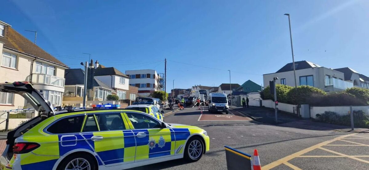 Car overturns in Saltdean’s Longridge Avenue, one person injured