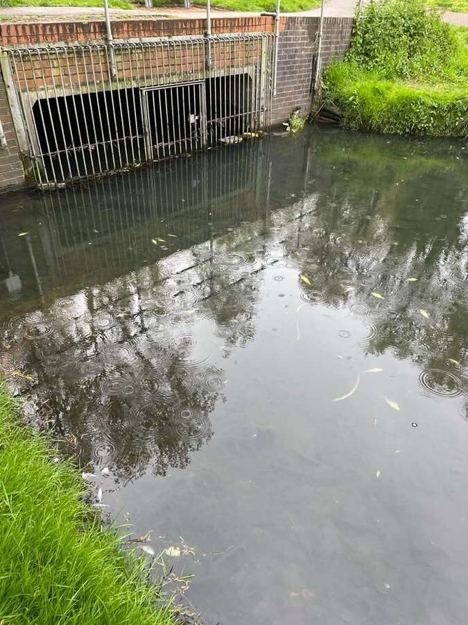 Environment Agency Investigates Pollution Incident In Lancing