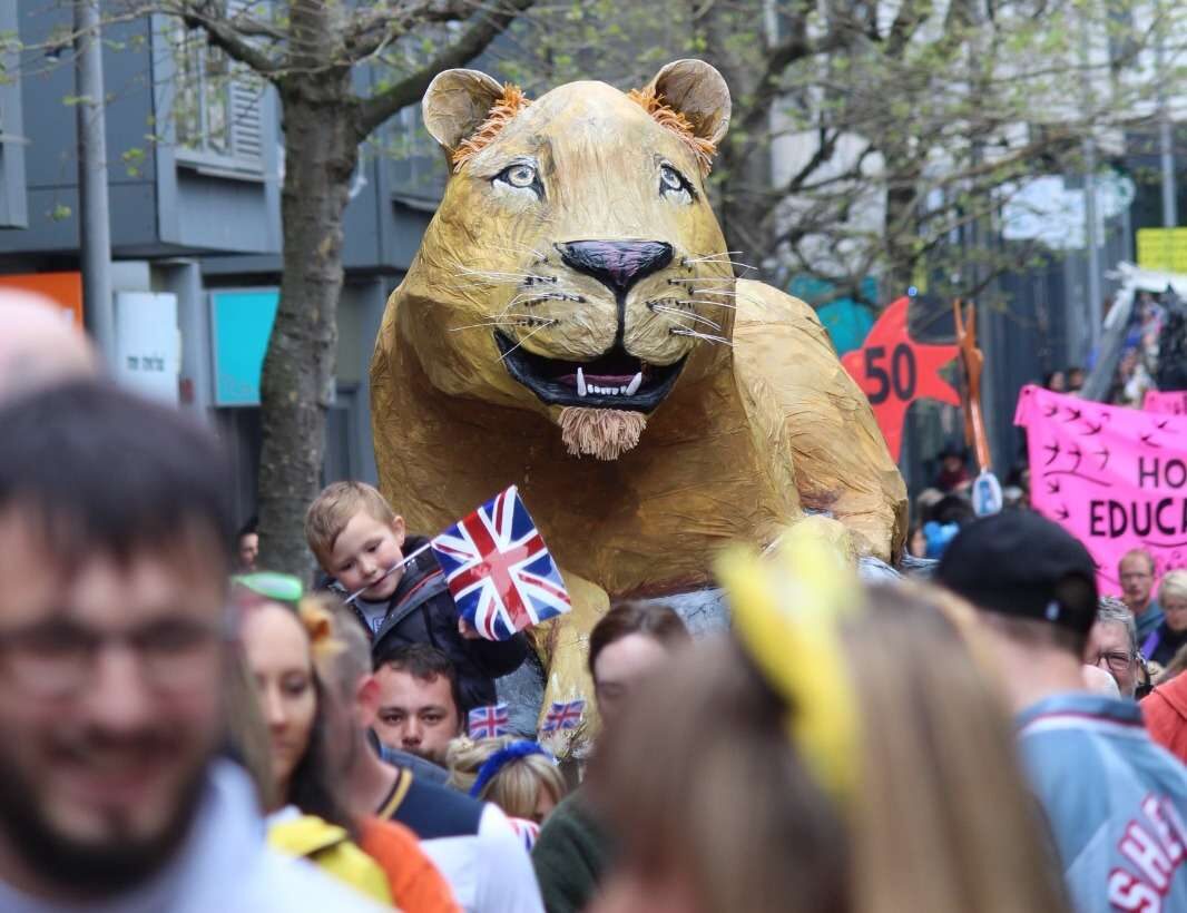 Spectacular Children's Parade Kicks Off Brighton Festival In Style