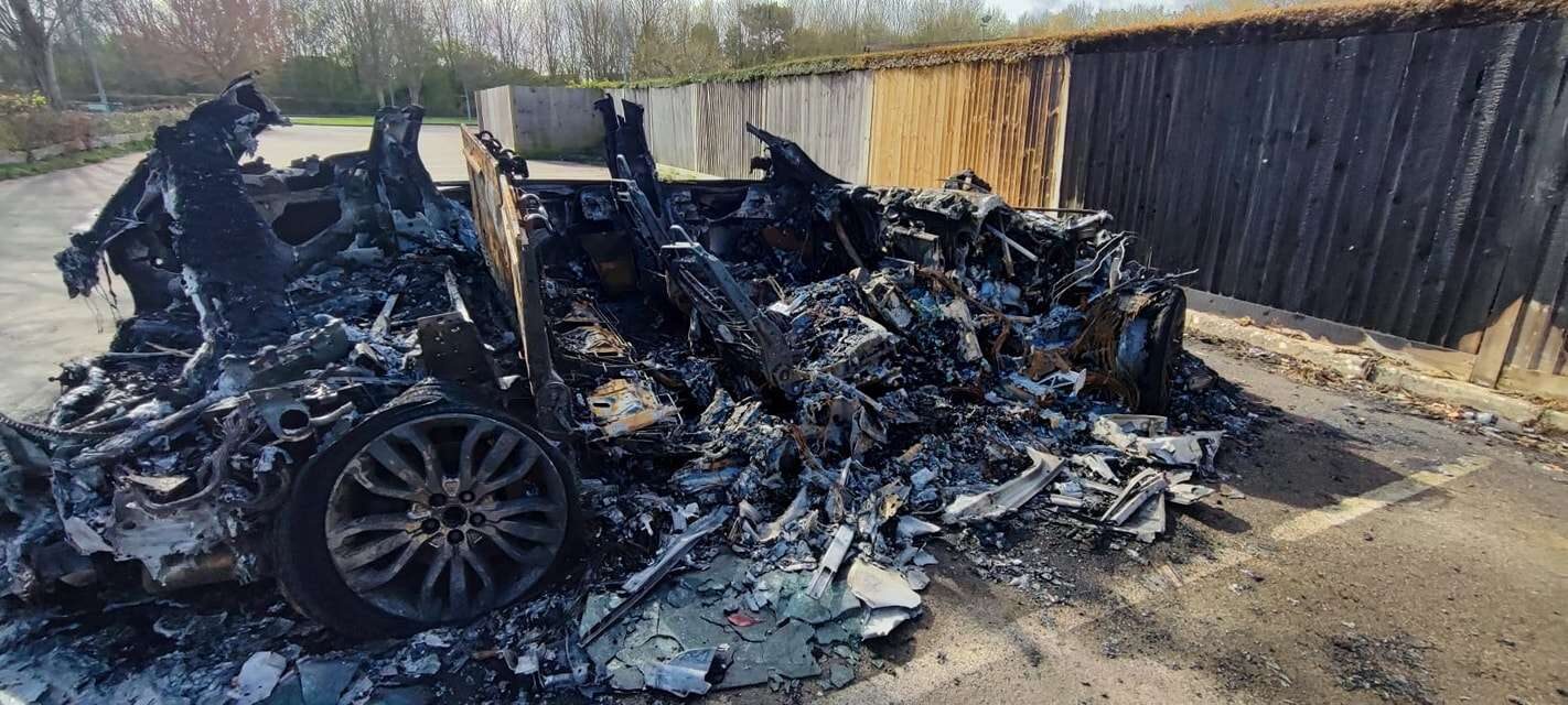 Witnesses Sought After Suspicious Vehicle Fire At Crawley Rugby Club