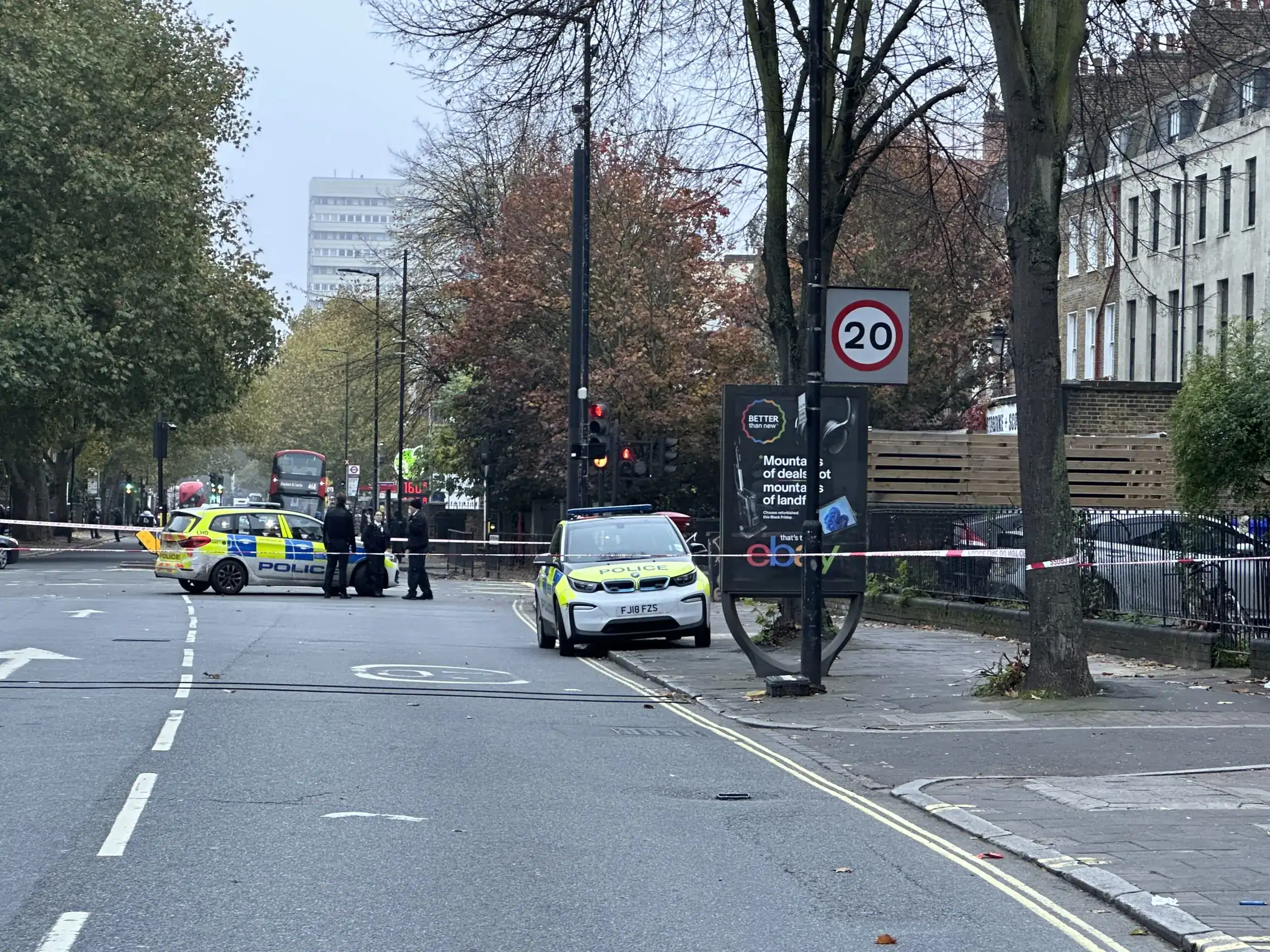Massive Crime Scene Thrown Up Walworth After Man Is Hit With A Bottle
