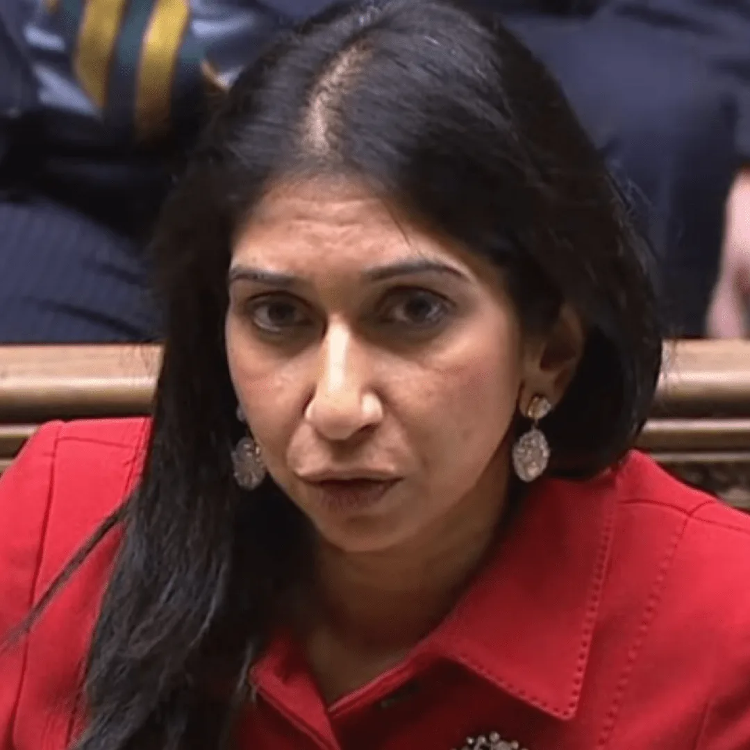 Suella Braverman Issues Stark Warning on Immigration “Hurricane” in Conservative Conference Speech