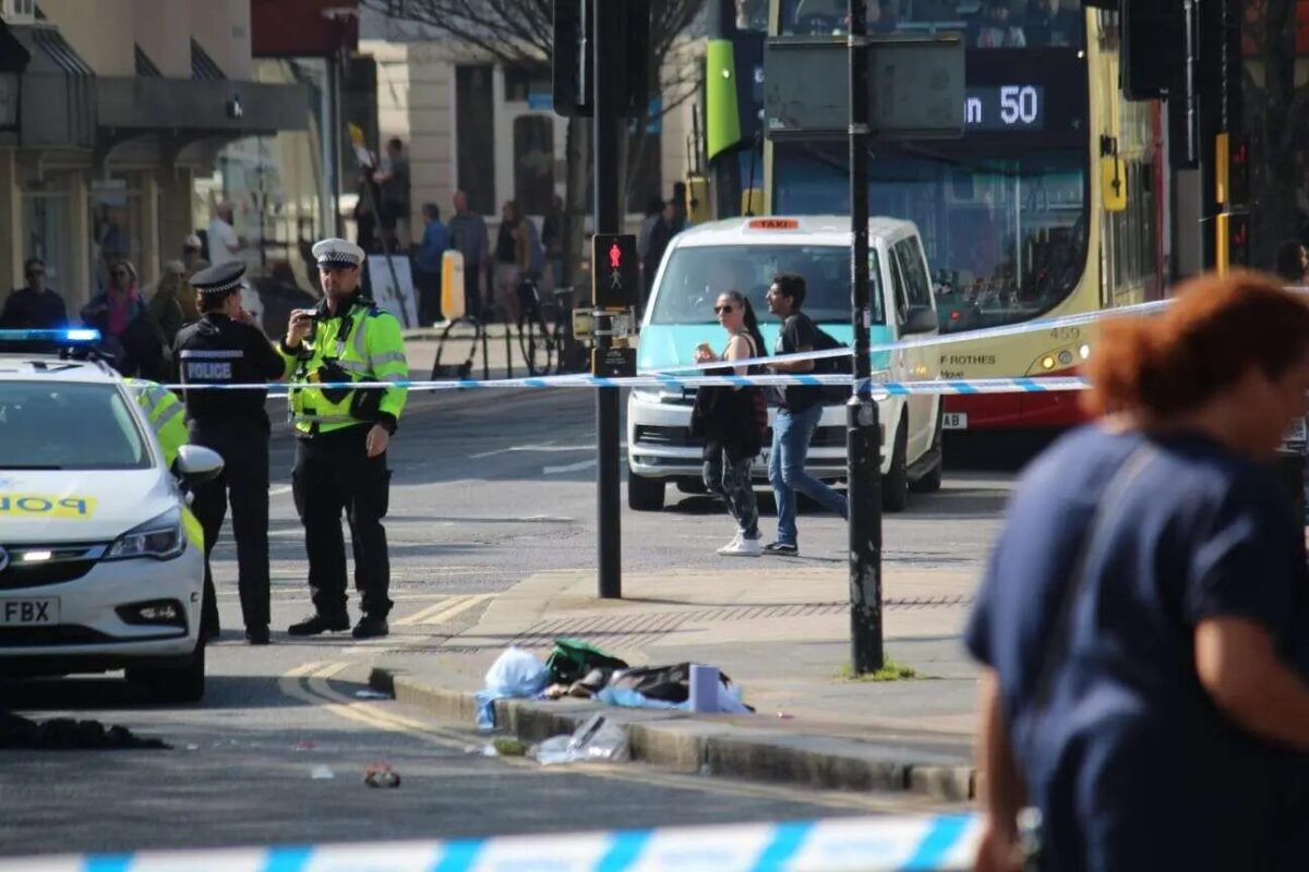 Breaking: Police incident at Brighton Old Steine