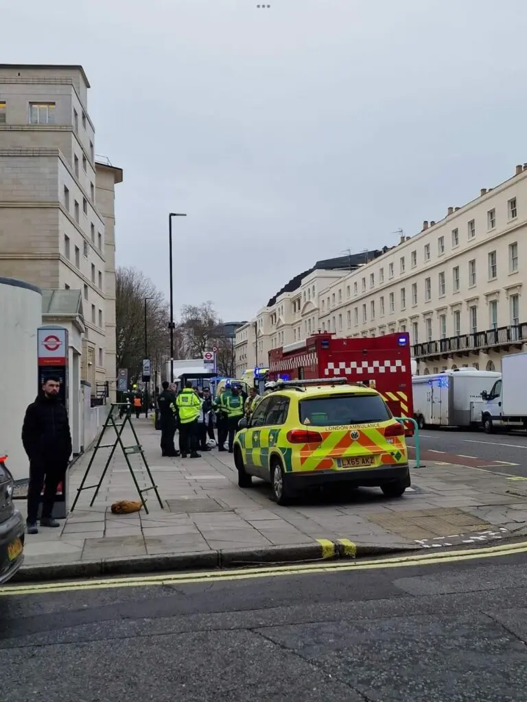 Firefighters Rescued Four People From A Fire At A Residential Nursing Home On Little Albany Street In Regent’s Park