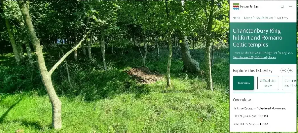 Unexplained Ground Disturbance At Chanctonbury Ring