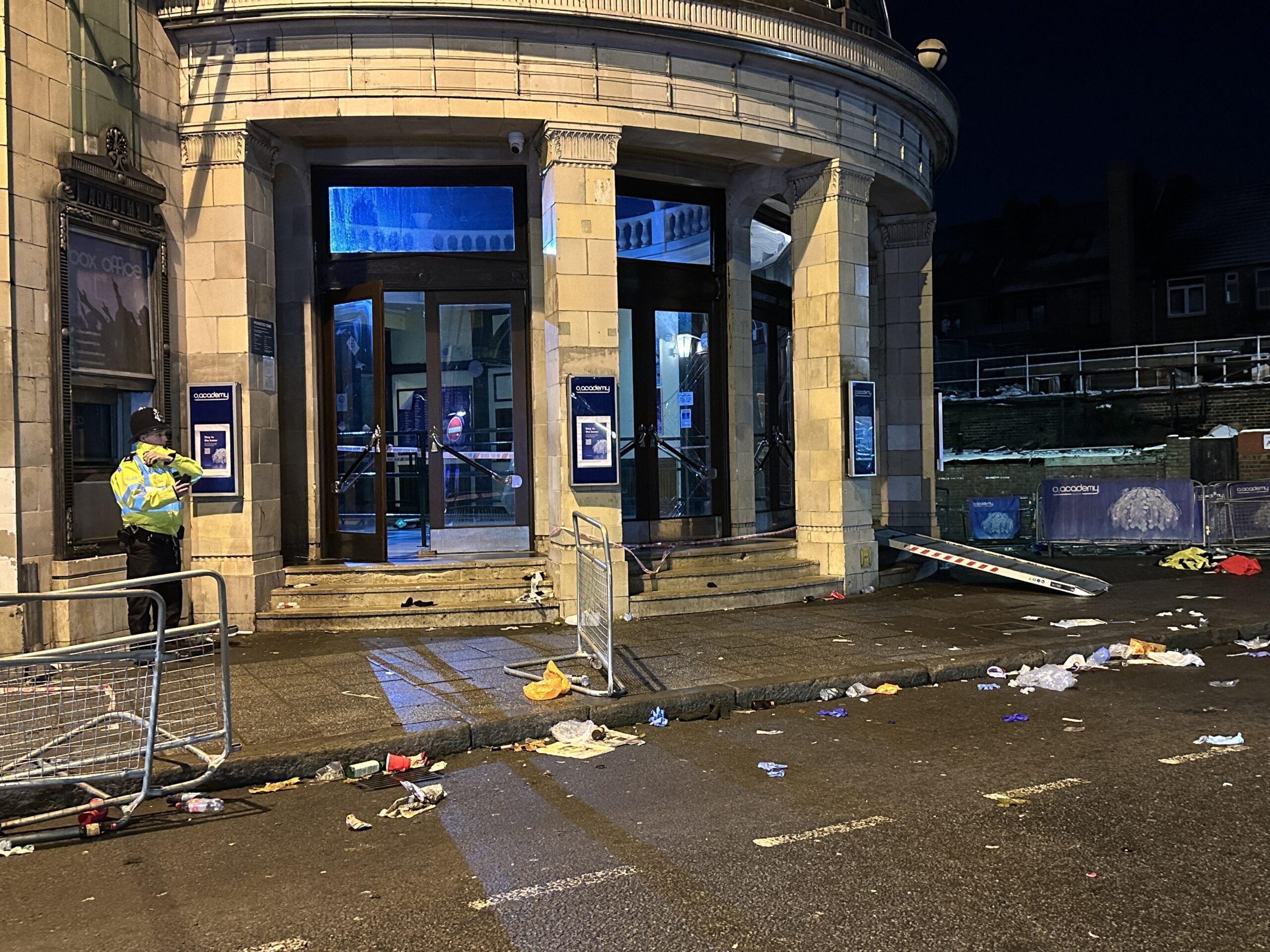 The Met has requested a summary review of the Brixton O2 Academy’s premises licence after two people were crushed during a concert – (ID …