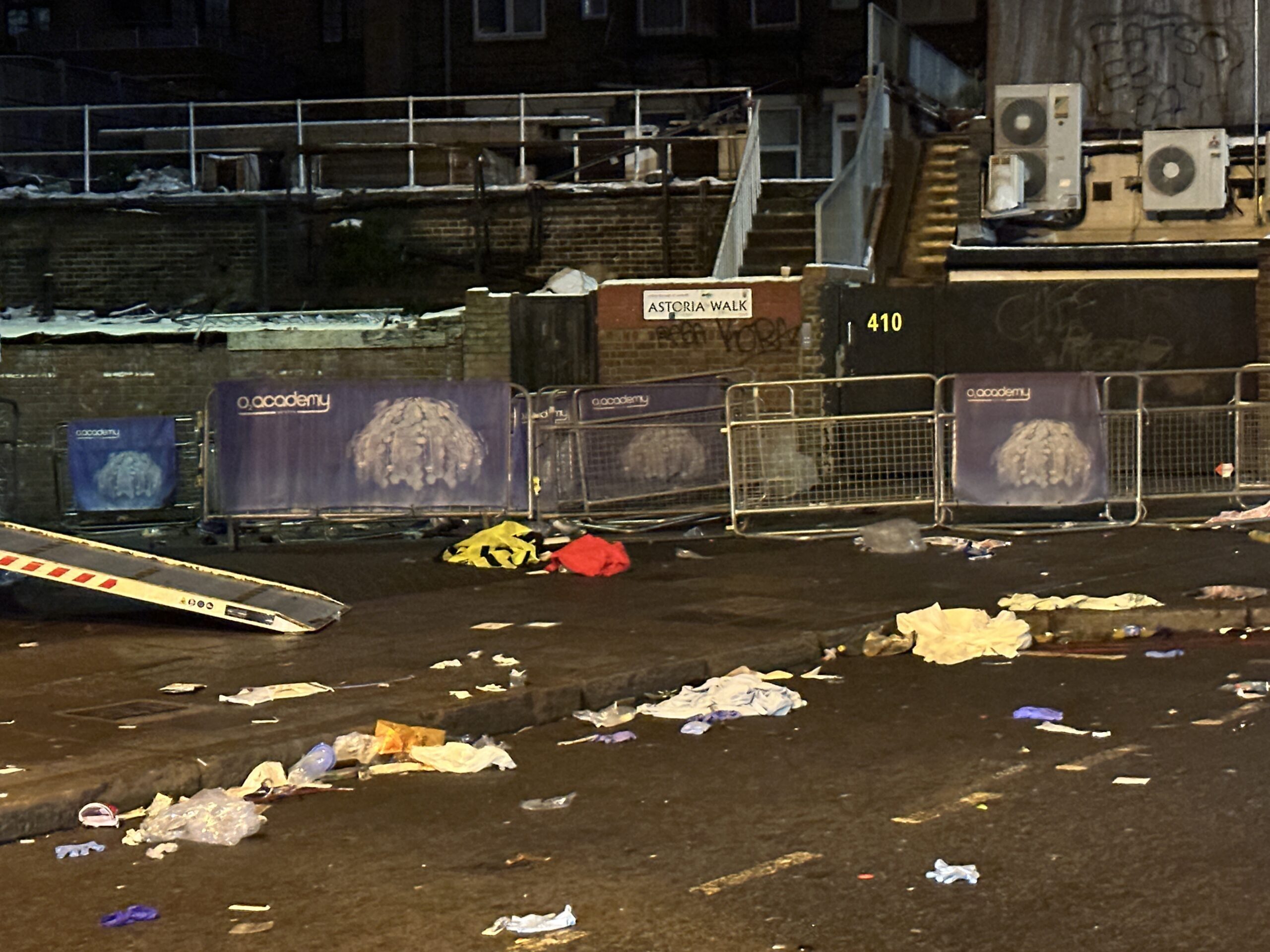 Eight People Taken By Ambulance To Hospital, Four Of Whom Remain In A Critical Condition After Brixton O2 Academy Incident