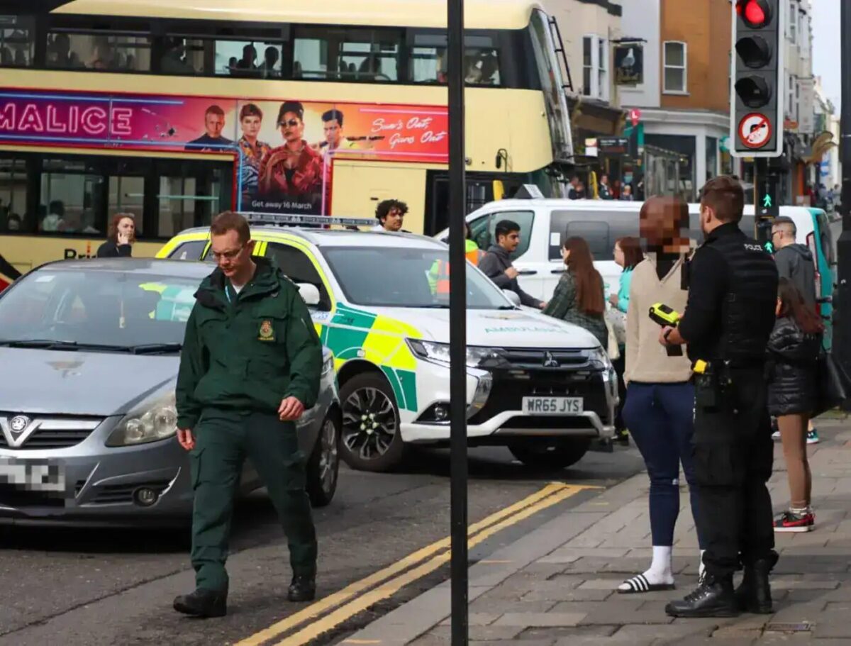 Emergency services respond to incident on West St, Brighton – Road blocked
