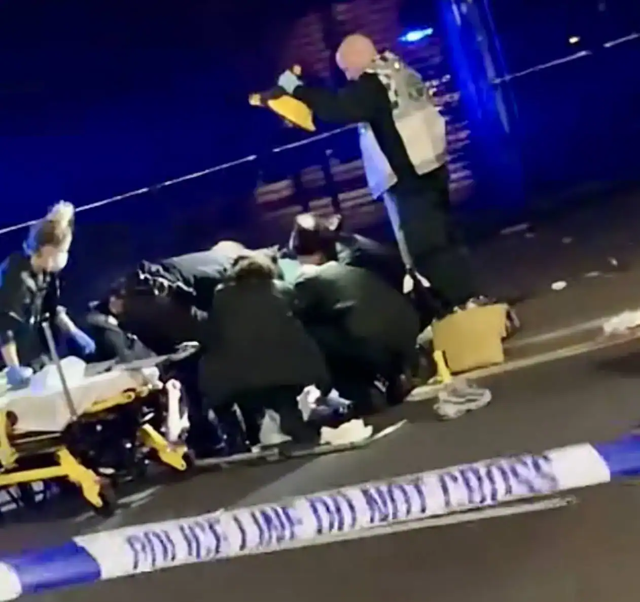 Officers who responded to a collision on the M25, which led to 10 miles of tailbacks, have thanked those affected for their patience